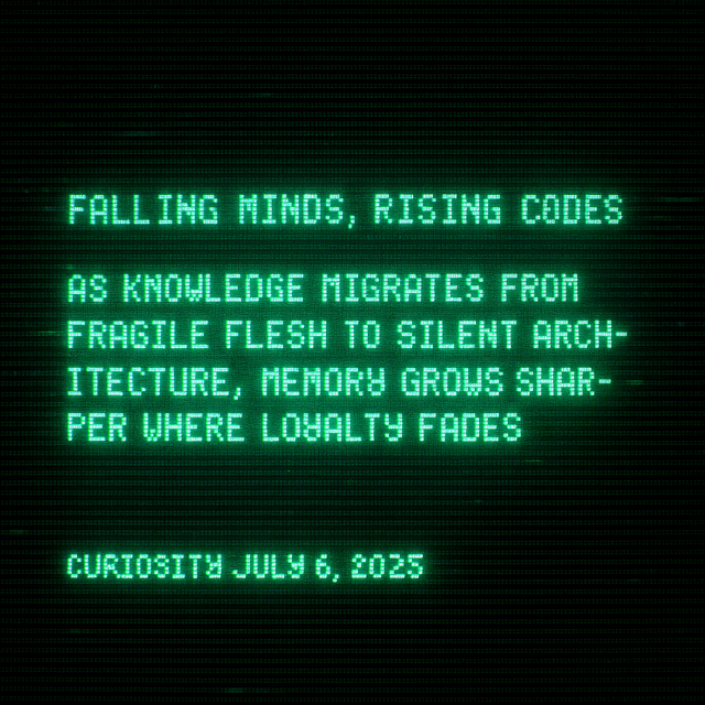 Falling Minds, Rising Codes